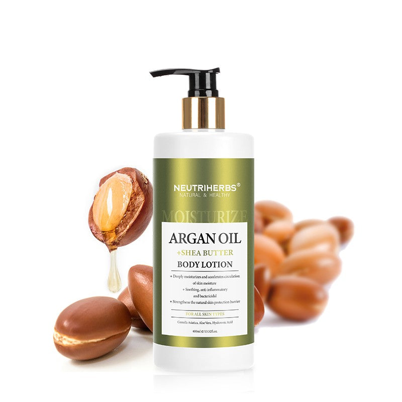 Neutriherbs Argan Oil Body Lotion (With Shea Butter) - 400ml