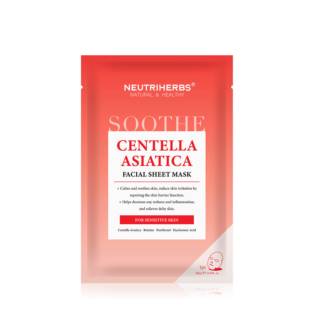 Centella Asiatica Soothing Facial Sheet Mask