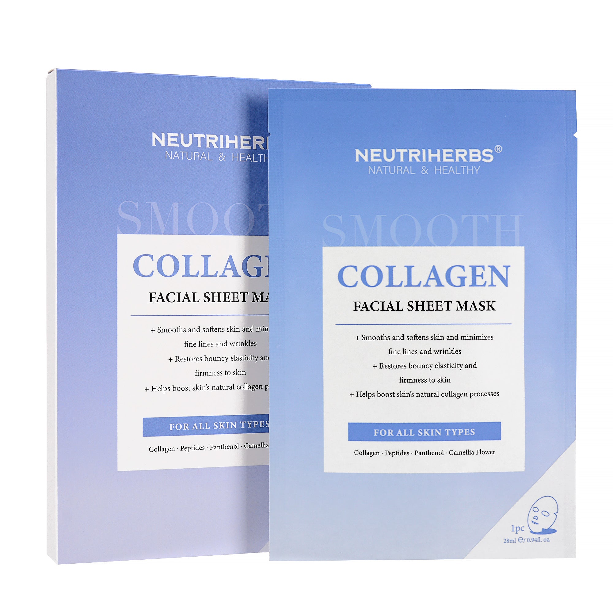 Collagen Smoothing facial Sheet Mask
