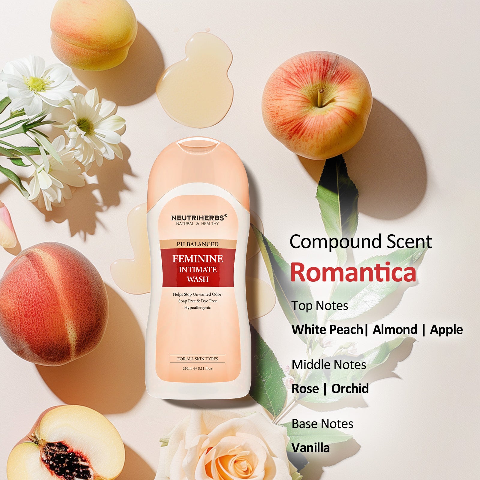 PH Balanced Daily Feminine Intimate Wash