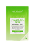 Hyaluronic Acid Hydrating Facial Sheet Mask
