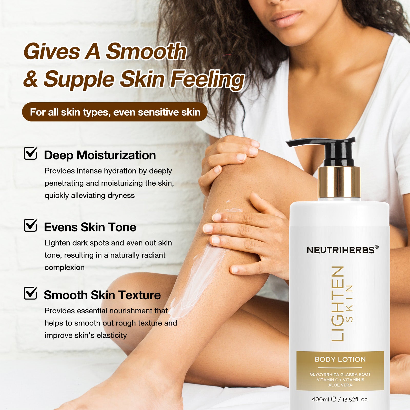 Lighten Skin Body Lotion - 400ml
