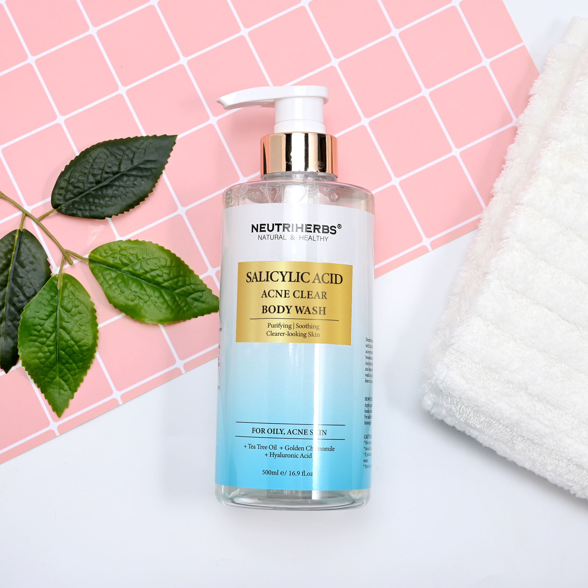 Salicylic Acid Body Wash For Acne Prone Skin -500ml