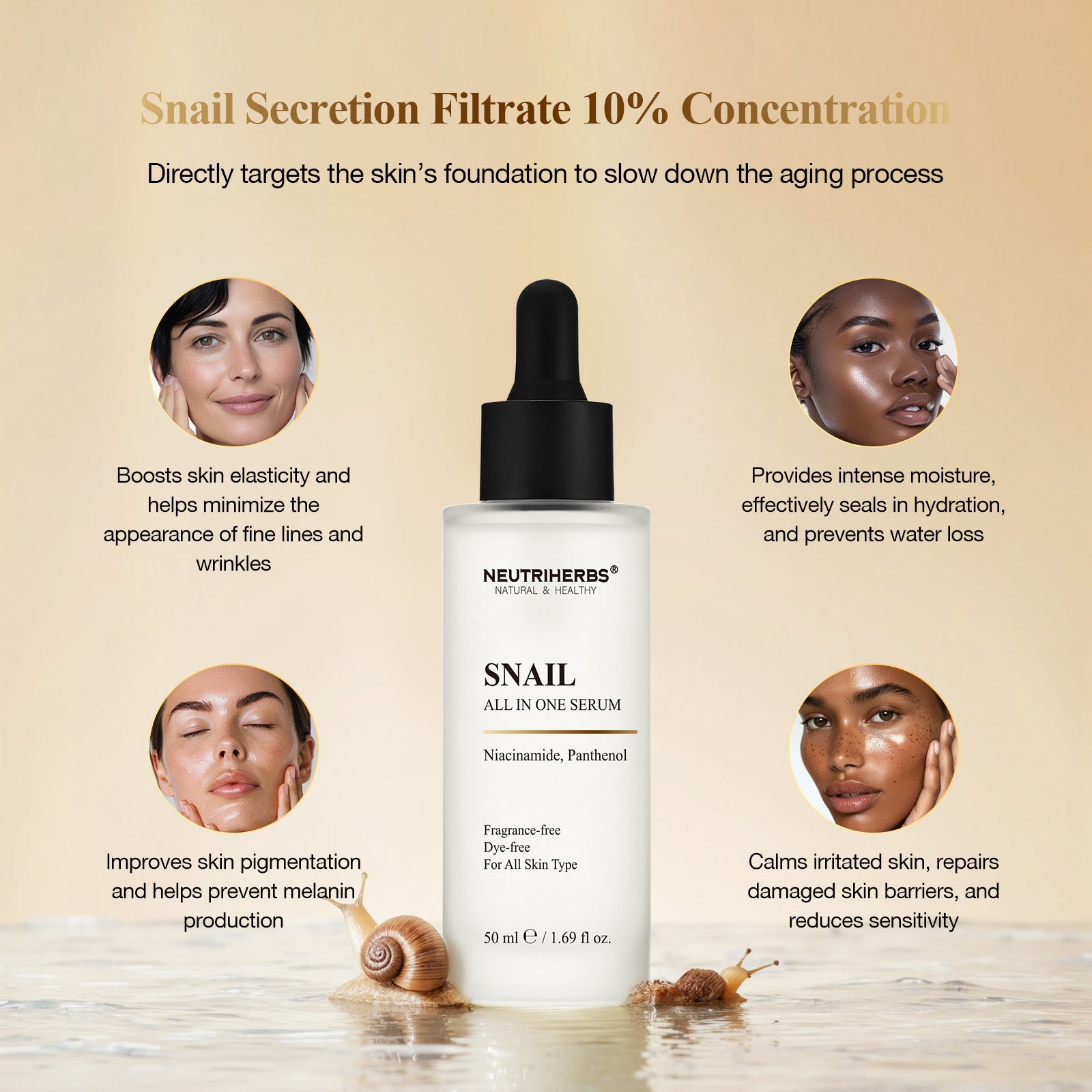 Snail All In One Serum - 50ml