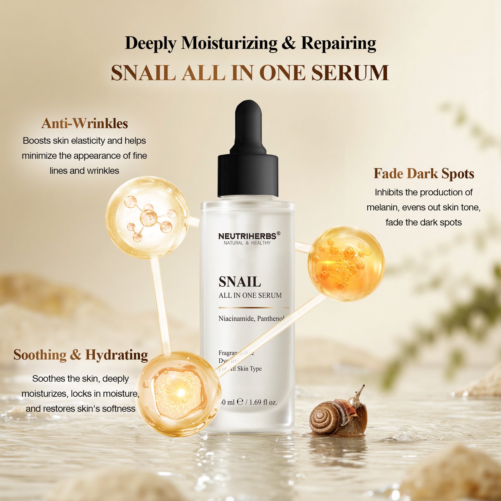 Snail All In One Serum - 50ml