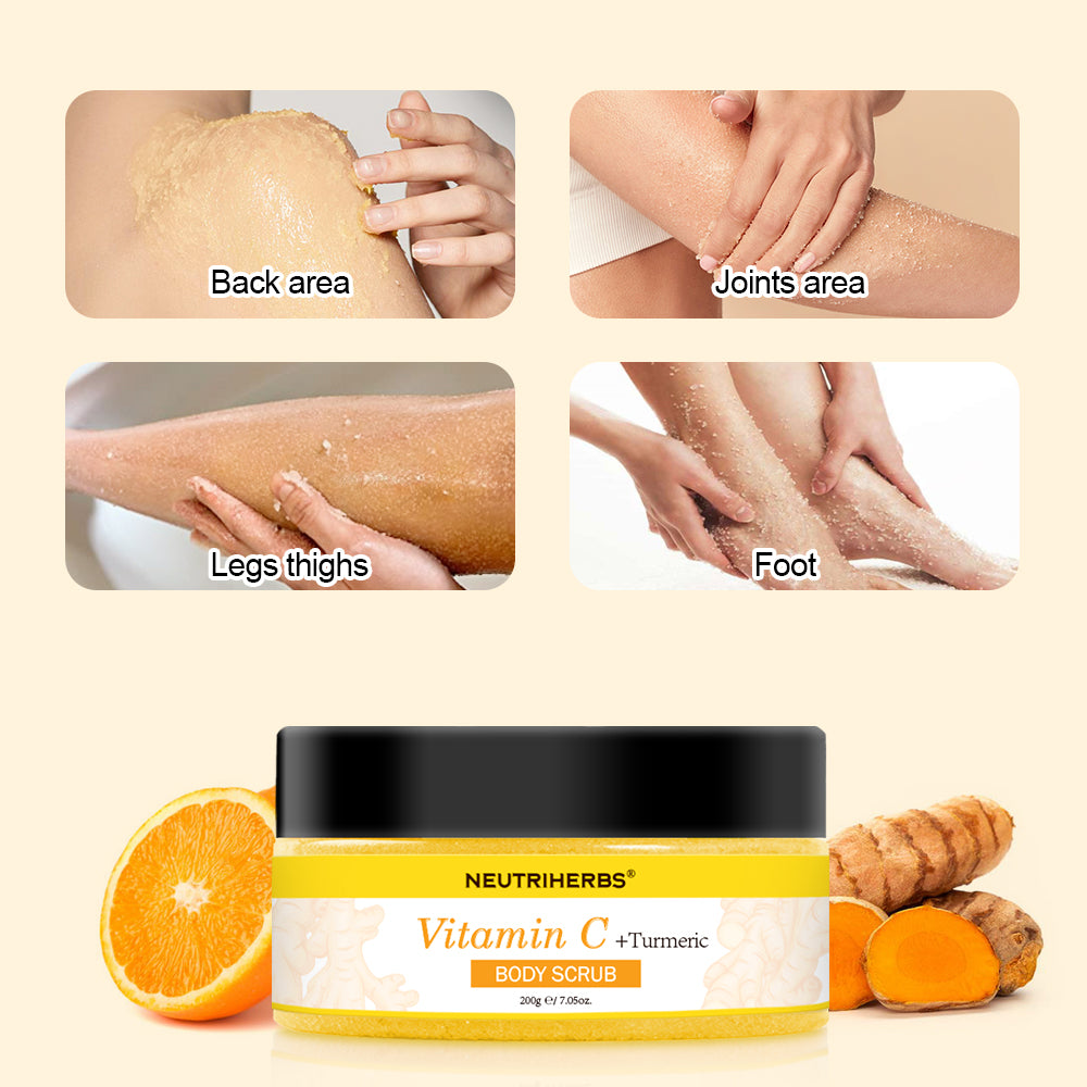 Vitamin C Turmeric Exfoliating Glow Body Scrub - 200g