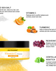 Vitamin C Turmeric Exfoliating Glow Body Scrub - 480g