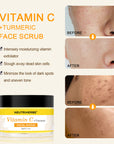 Vitamin C Turmeric Exfoliating Glow Facial Scrub - 50g