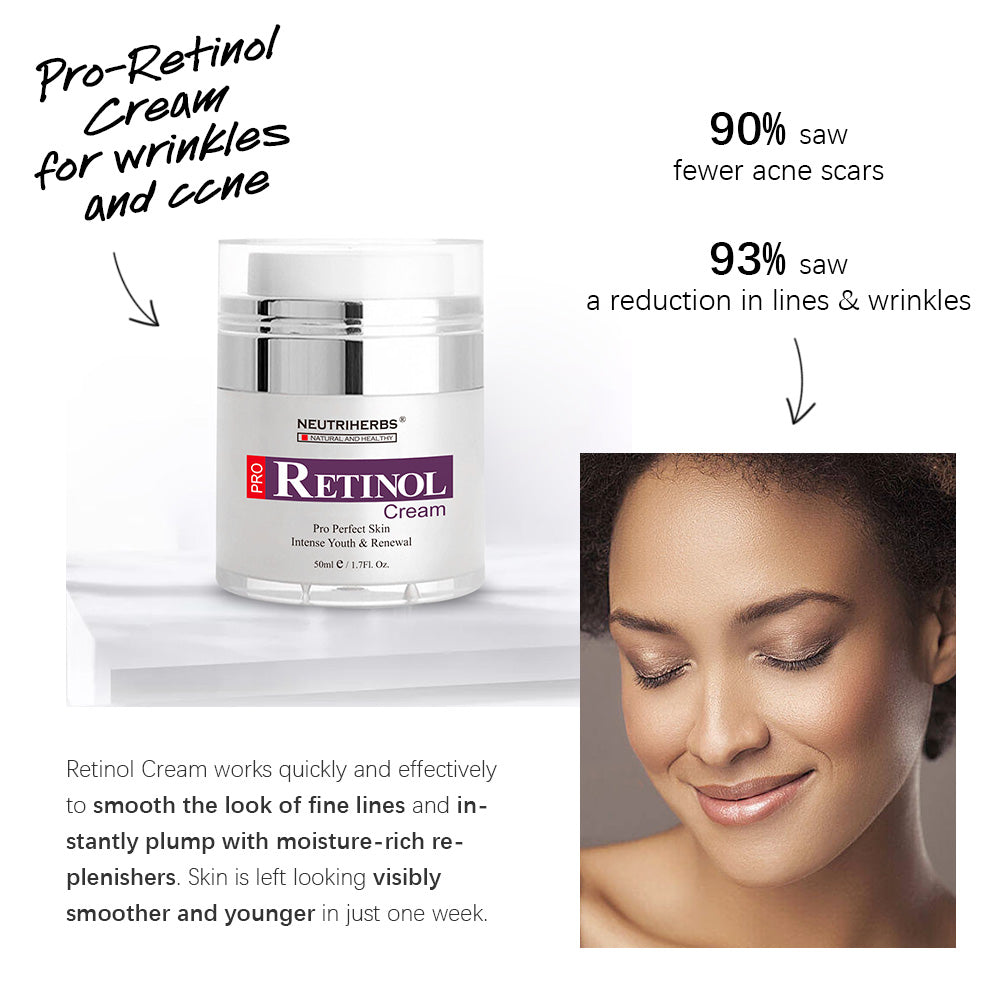 Retinol Cream For Acne & Anti Aging - 50g