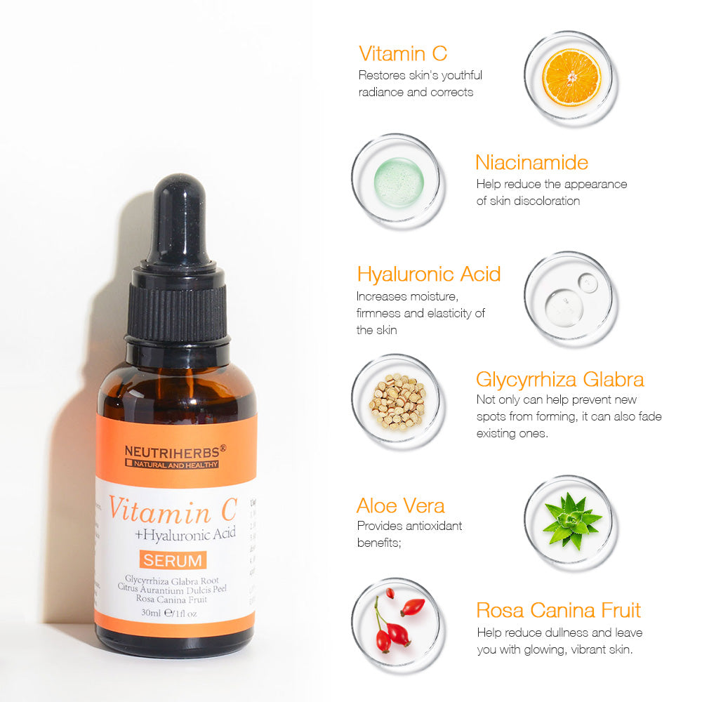 15% Vitamin C + Hyaluronic Acid Serum - 30ml