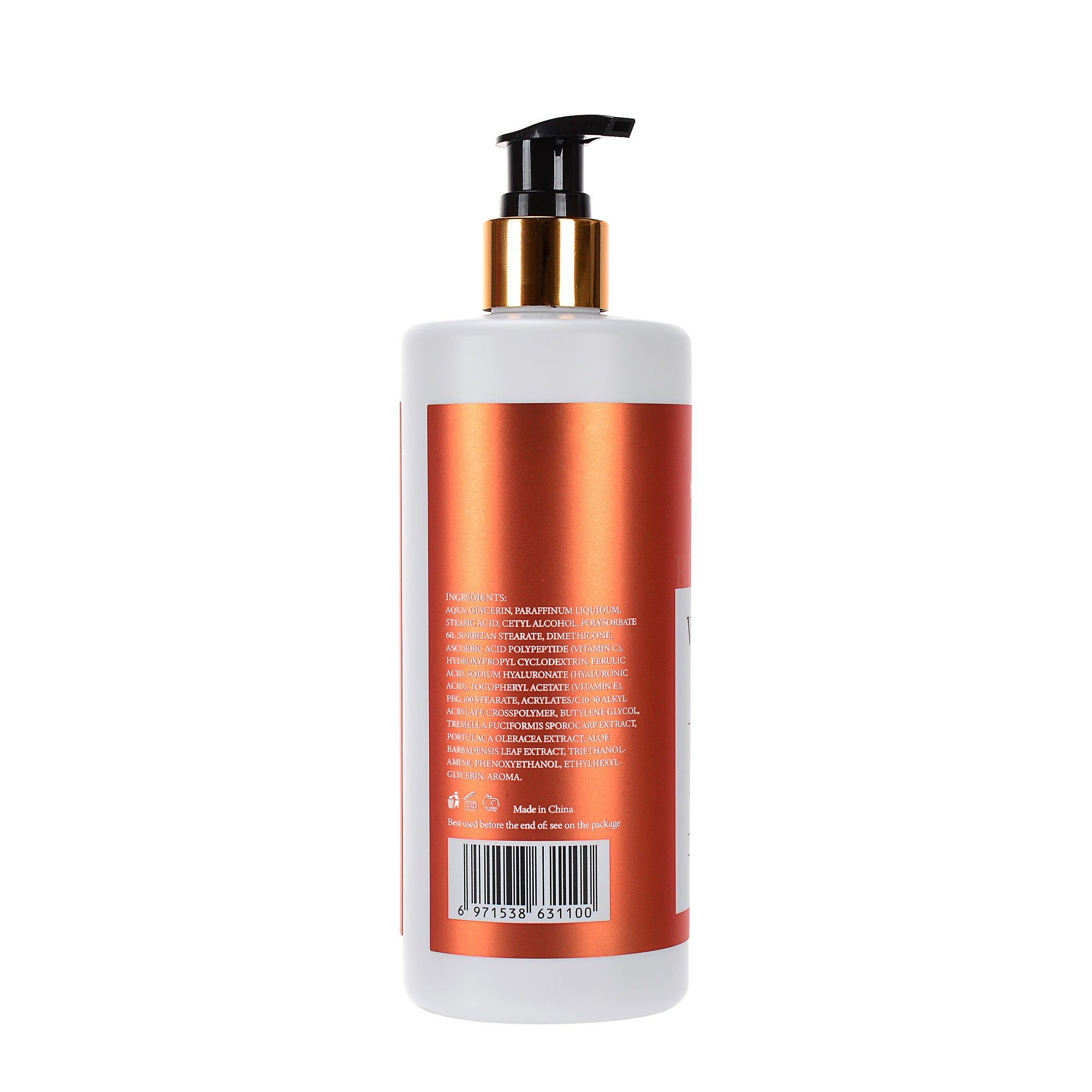 Vitamin C Brightening & Glow Body Lotion (With Ferulic Acid) - 400ml