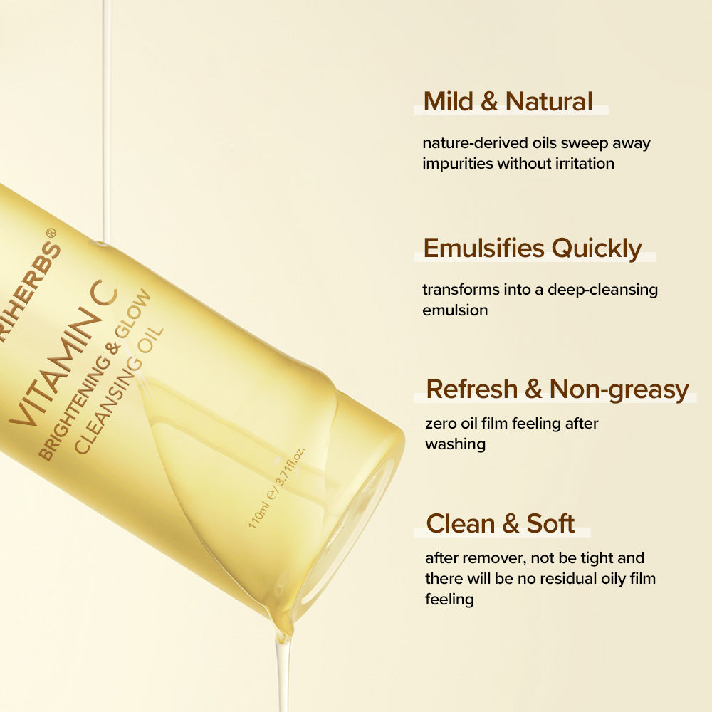 Vitamin C Brighten & Glow Cleansing Oil - 115ml