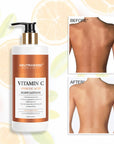 Vitamin C Brightening & Glow Body Lotion (With Ferulic Acid) - 400ml