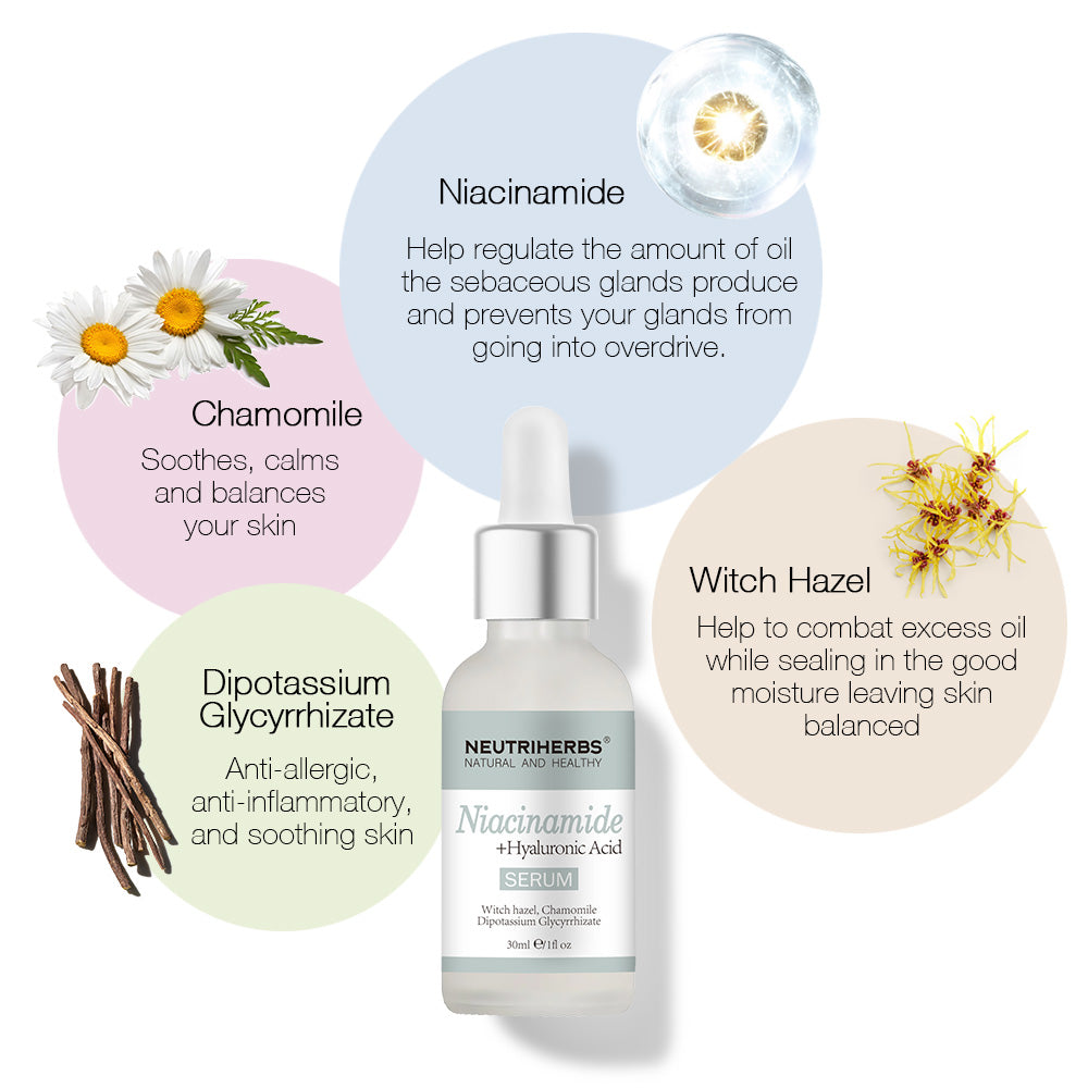 5% Niacinamide + Hyaluronic Acid Serum - 30ml