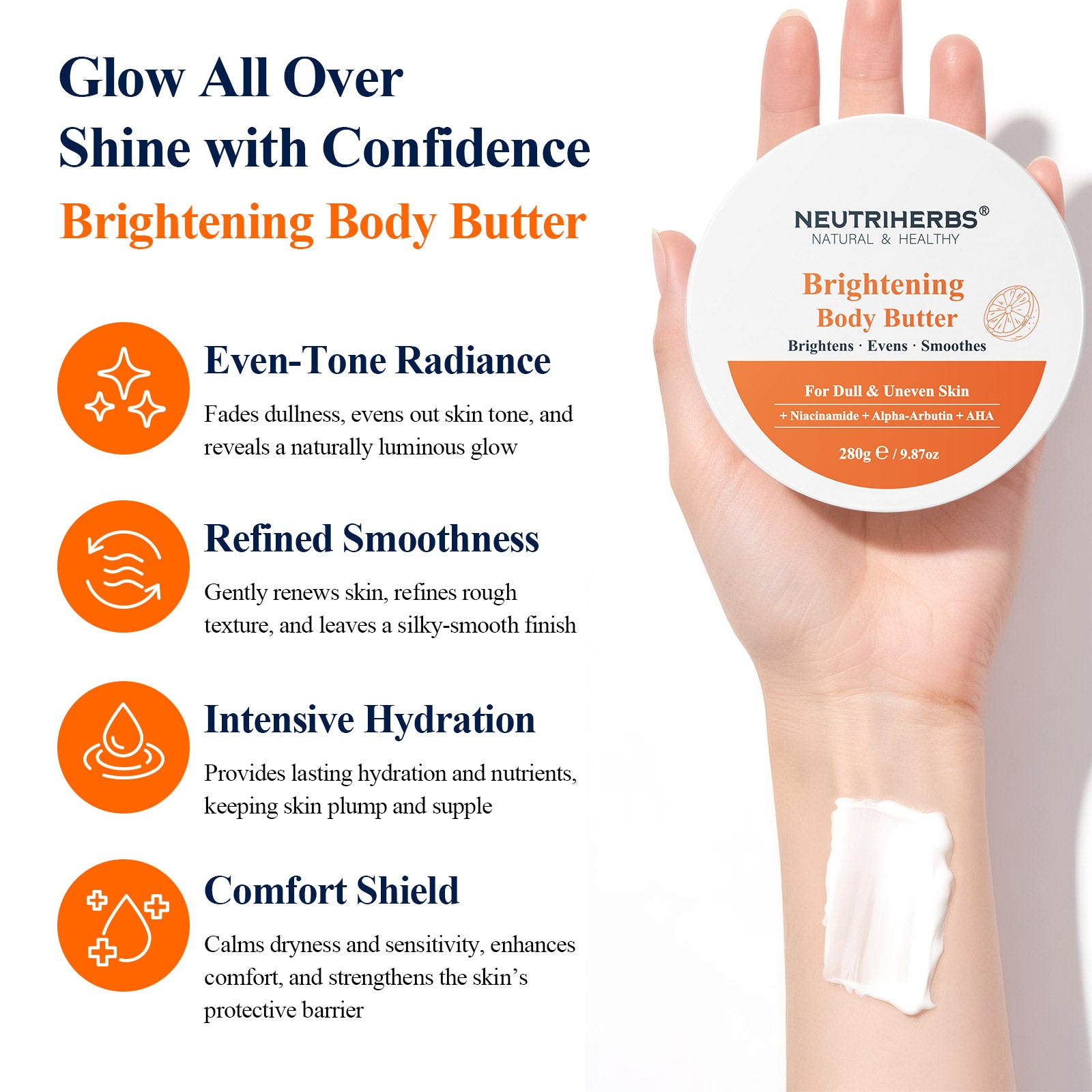 Brightening Body Butter |  280g/9.87oz