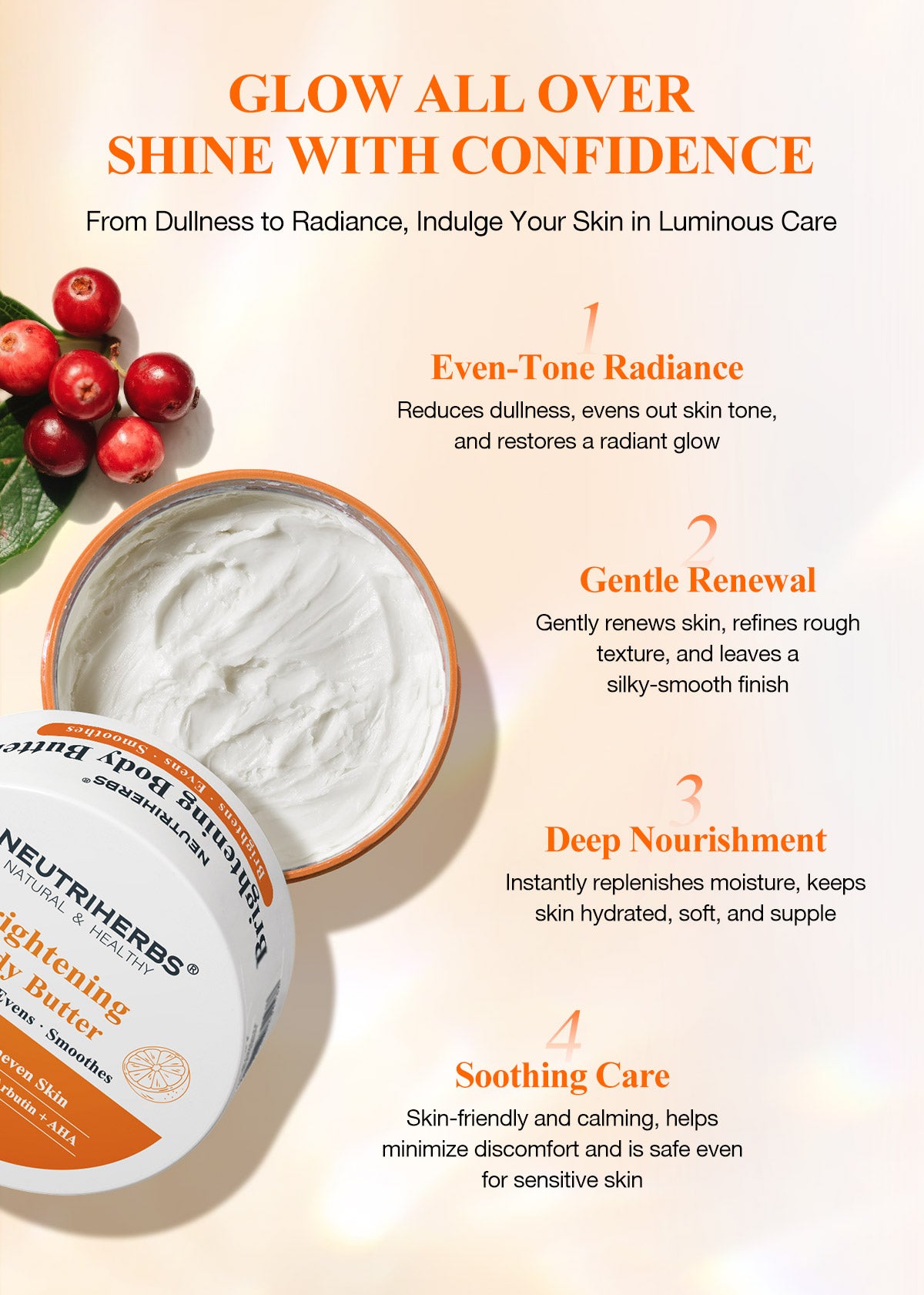 Brightening Body Butter |  280g/9.87oz