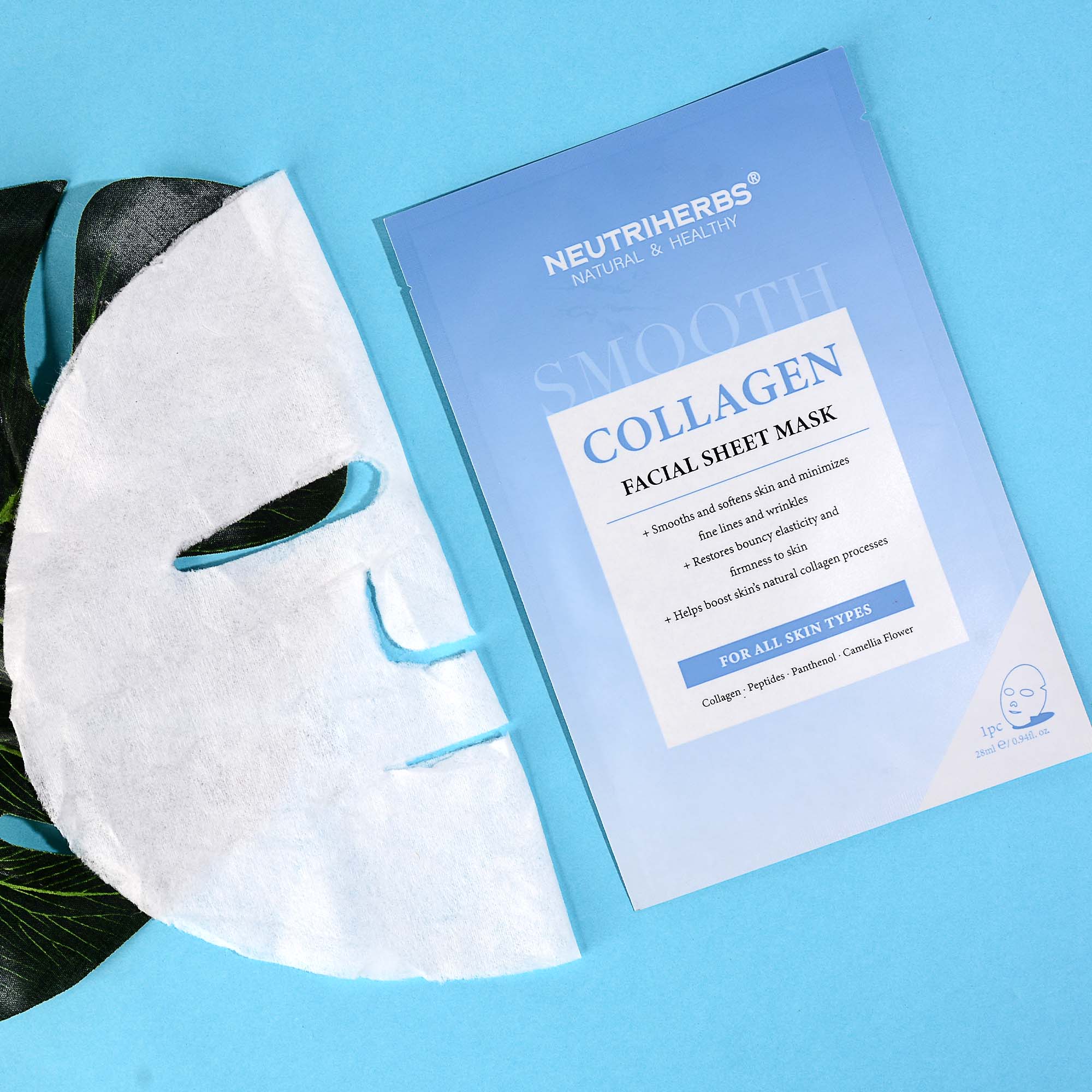 Collagen Smoothing facial Sheet Mask