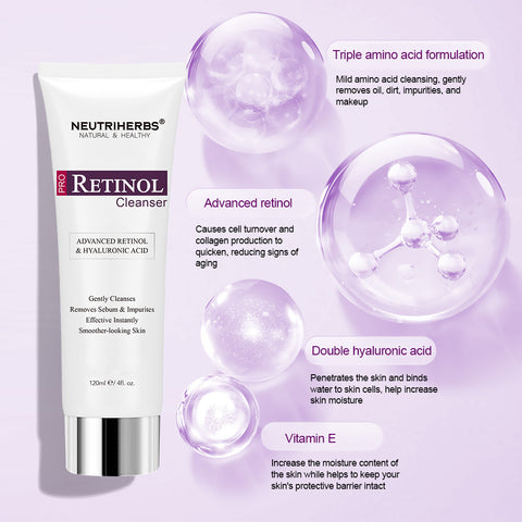 Pro Retinol Anti Aging Cleanser For Satin Smooth Skin -120ml