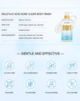 Salicylic Acid Body Wash For Acne Prone Skin -500ml