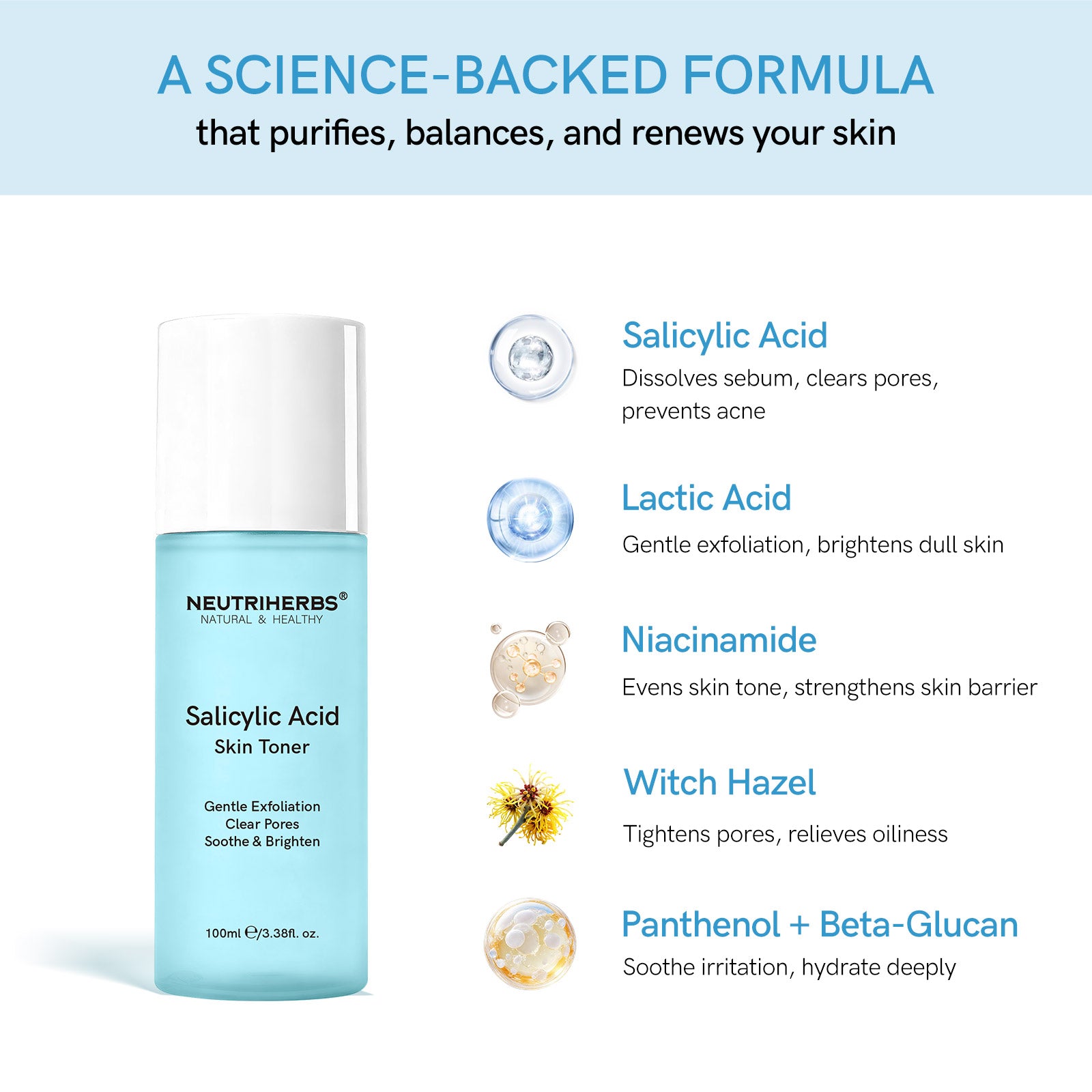 Salicylic Acid Skin Toner  | 100ml
