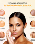 Vitamin C Turmeric Exfoliating Glow Facial Scrub - 50g