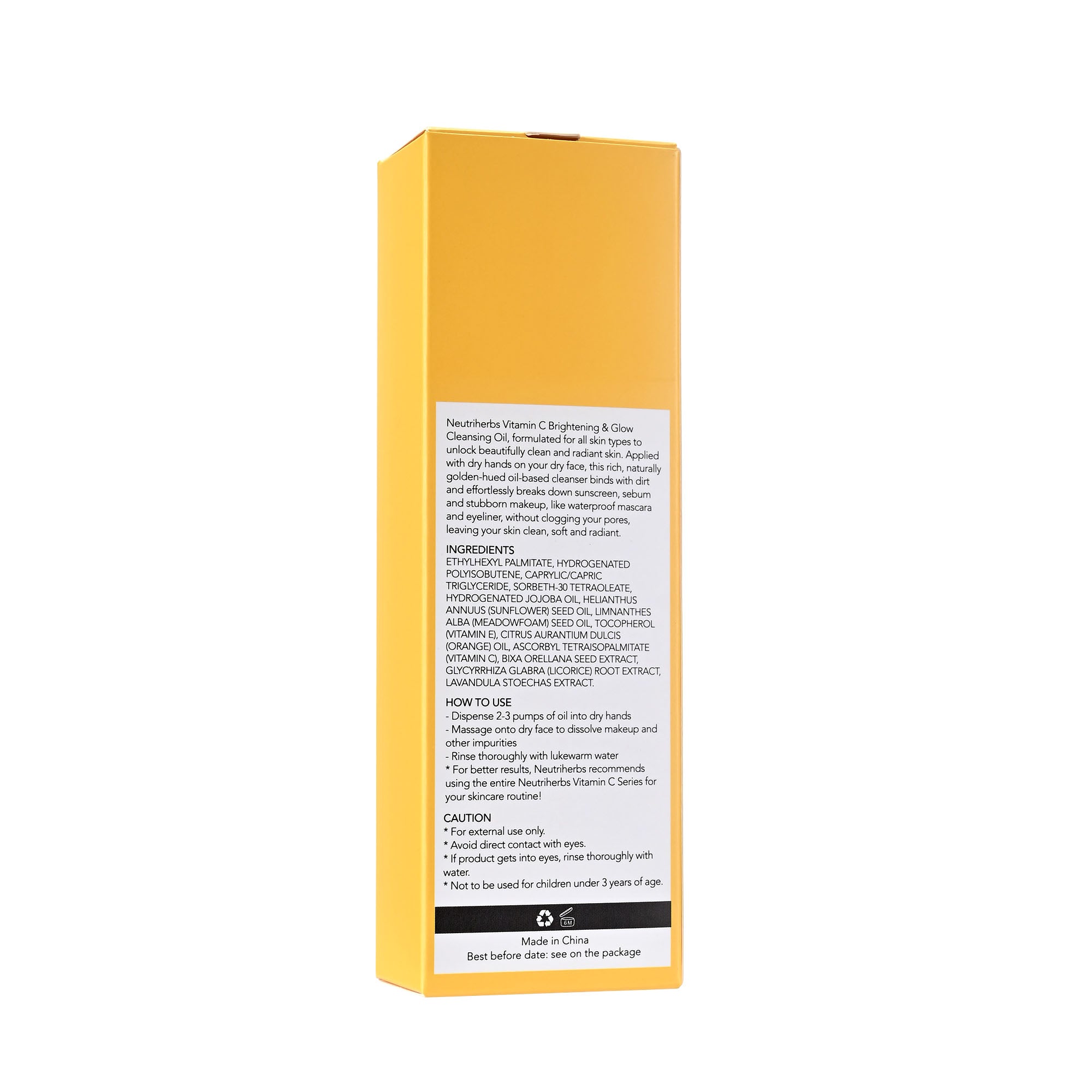 Vitamin C Brighten &amp; Glow Cleansing Oil - 115ml