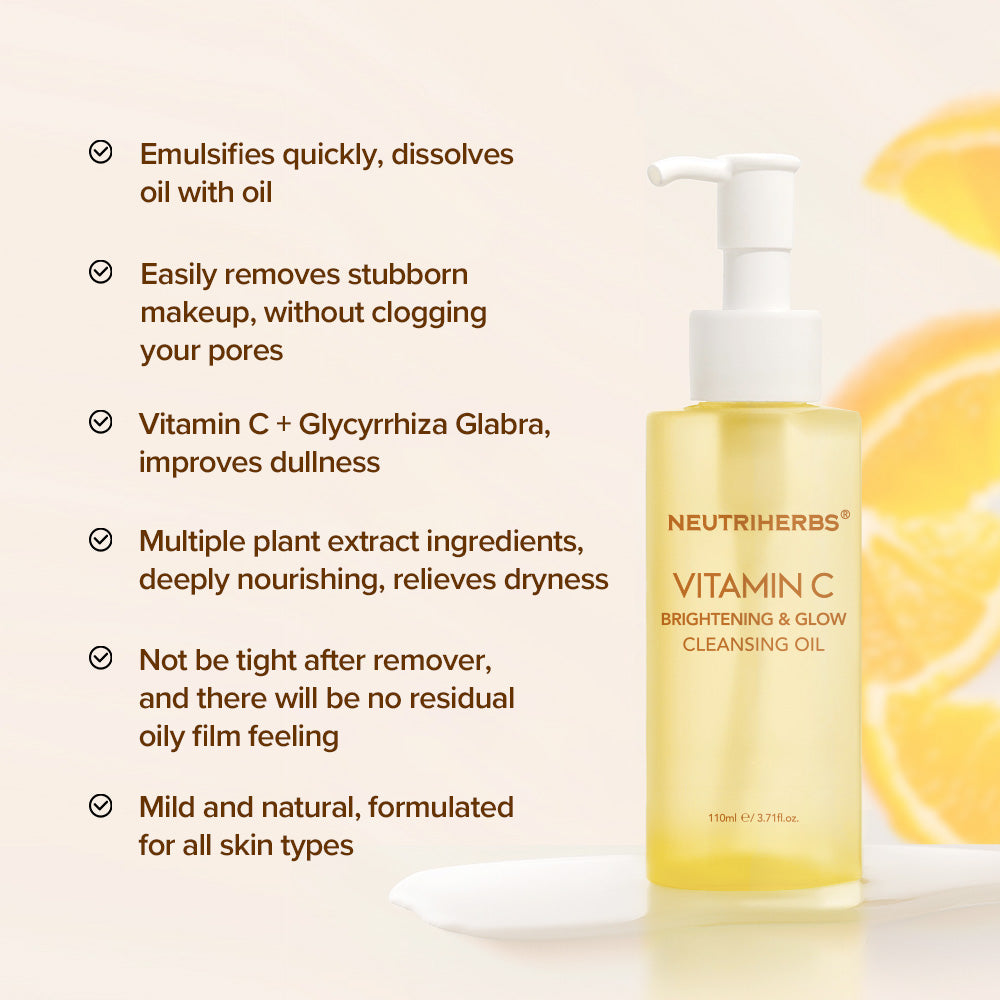 Vitamin C Brighten &amp; Glow Cleansing Oil - 115ml