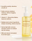 Vitamin C Brighten & Glow Cleansing Oil - 115ml