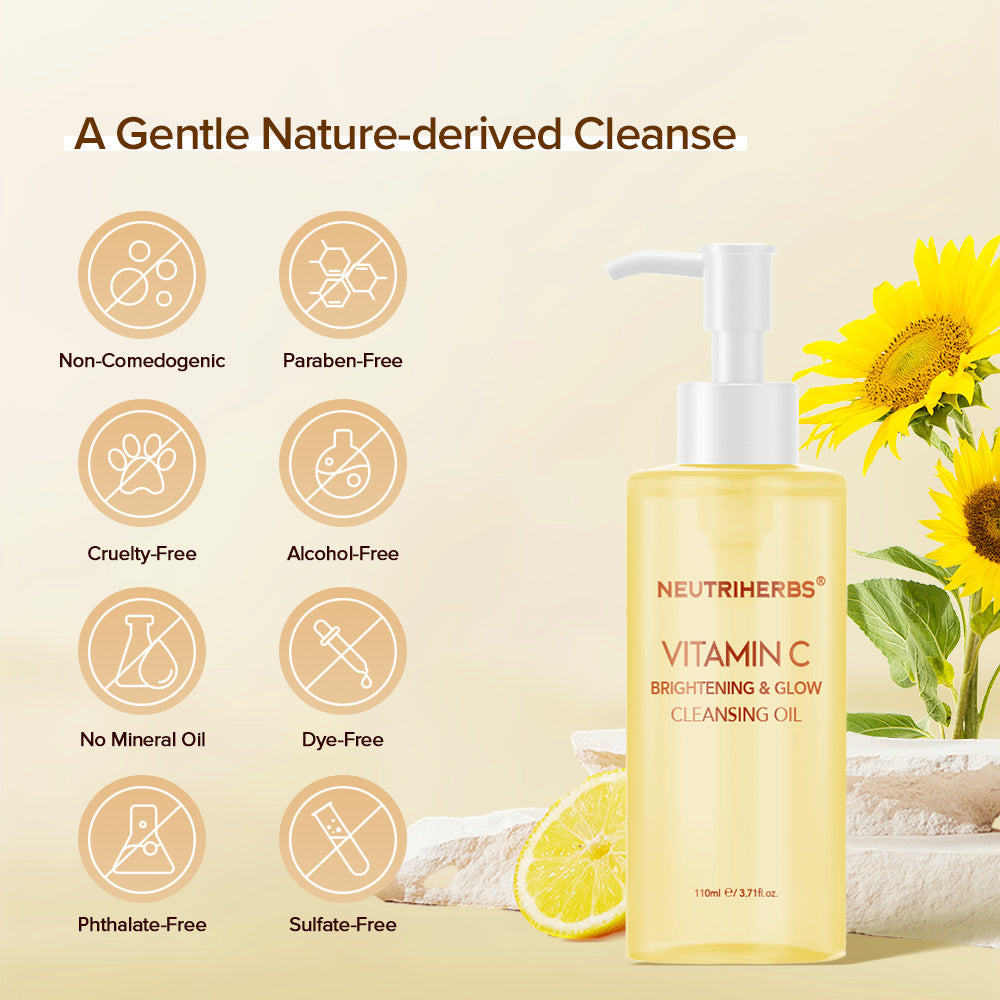 Vitamin C Brighten &amp; Glow Cleansing Oil - 115ml