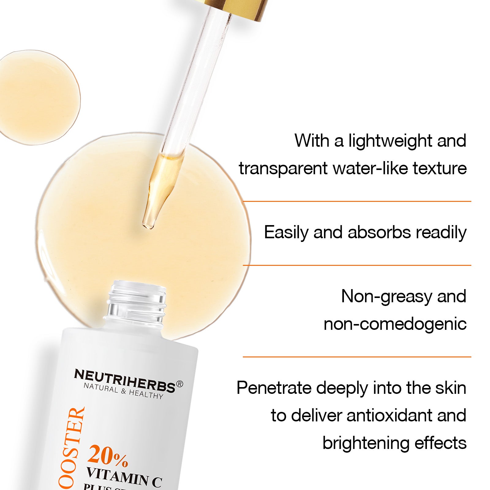 20% Super Booster Vitamin C Plus Brightening Serum - 23ml